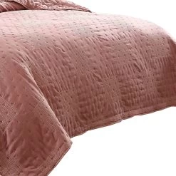 Veria 4 Piece Quilt Set With Polka Dots The Urban Port -Benzara -Bedding Store 03160a2ab6194dce8d25e050aad40fb5