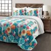 Southwest Vibrant Cactus Reversible Oversized Quilt 3Pc Set -Bedding Store 053283bd0226468bae664169add0a86e