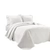 Medallion Scallop Bedspread 5Pc Set