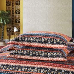MarCielo 3 Pcs Bohemian Quilt Bedspread Set B012 -Bedding Store 0c45d24e75a04d72bfe172778eb0676d