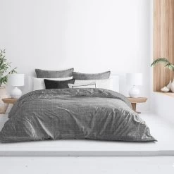 6ix Tailors Fine Linens Keeley Charcoal Coverlet Set -Bedding Store 0ecff6a509d941ca9ab3b86a9bf6f973
