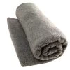 Washable Wool Woven Blanket In Gray - 66" X 84" -Bedding Store 1180009L