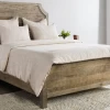 Classic Home French Herringbone 3-Piece Natural King Duvet Set