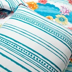 Southwest Vibrant Cactus Reversible Oversized Quilt 3Pc Set -Bedding Store 174df8c513914c77ae57cc15b230037d