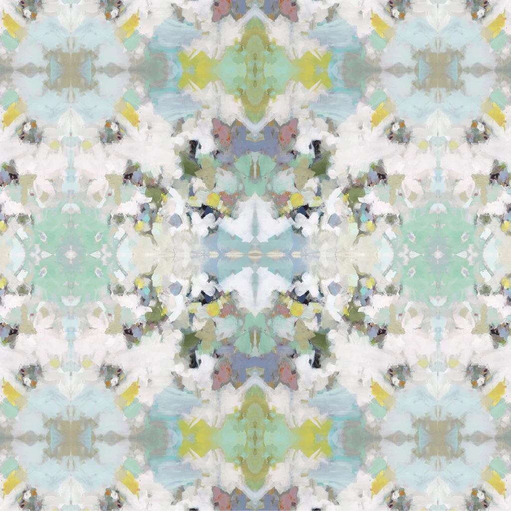 Laura Park Designs Lady Bird Blue/White Microlux King Sham 6 Laura Park Designs Lady Bird Blue/White Microlux King Sham - Image 4