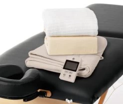 NRG® Basic Table Covers Package - Massage Table Warmer, Sheets & Blanket