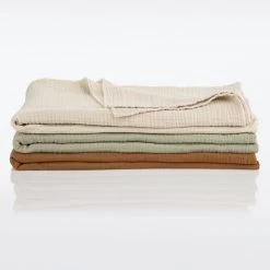 Nate Home By Nate Berkus Washed Gauze Cotton Throw -Bedding Store 25095e90b2f54cadafaf92920bcc23e4