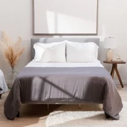 Hush Iced 2.0 The Original Cooling Weighted Blanket In White -Bedding Store 30cbbfa46ab24906867f8e03e7591ebd