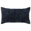 Lipa 20 X 36 Hand Stitched Lumbar King Pillow Sham, Rayon Velvet-Benzara -Bedding Store 310648268442480d86c5f8ba3c832e6f