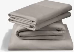 Tempur-Pedic® TEMPUR-breeze° Graphite Split King Sheet Set