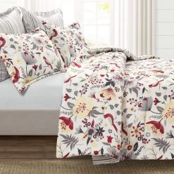 Blooming Garden Reversible Comforter 5-Pc Set -Bedding Store 33362b27afc741a69784d0c6b8f942ae