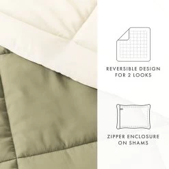 Reversible Comforter Set Super Soft Down-Alternative Bedding 13 Reversible Comforter Set Super Soft Down-Alternative Bedding -Bedding Store 35477a6eeae24f1eafa754f3494524ba