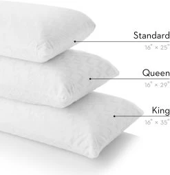 Malouf® Z® Zoned Gel Dough® Low Loft King Pillow -Bedding Store 3f138cb1 80c4 4033 938a 47c96ecccf71