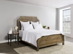 Classic Home Vintage Lana 4-Piece White King Quilt Set