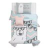 Cool As Llama Reversible Quilt 4Pc Set