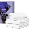 Purple® SoftStretch® True White Twin/Twin XL Sheet Set -Bedding Store 422a4a55 c1b5 438a 9dc0 cbfa2048f45d 1
