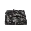 HomeRoots Black And Gray Twin Microfiber 1400 Thread Count Machine Washable Duvet Cover Set
