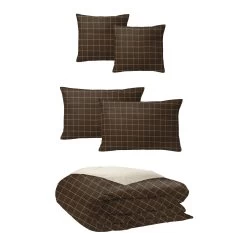6ix Tailors Fine Linens Ansible Chocolate Comforter Set -Bedding Store 5240c9e7b4ea4167827d806be49edee8