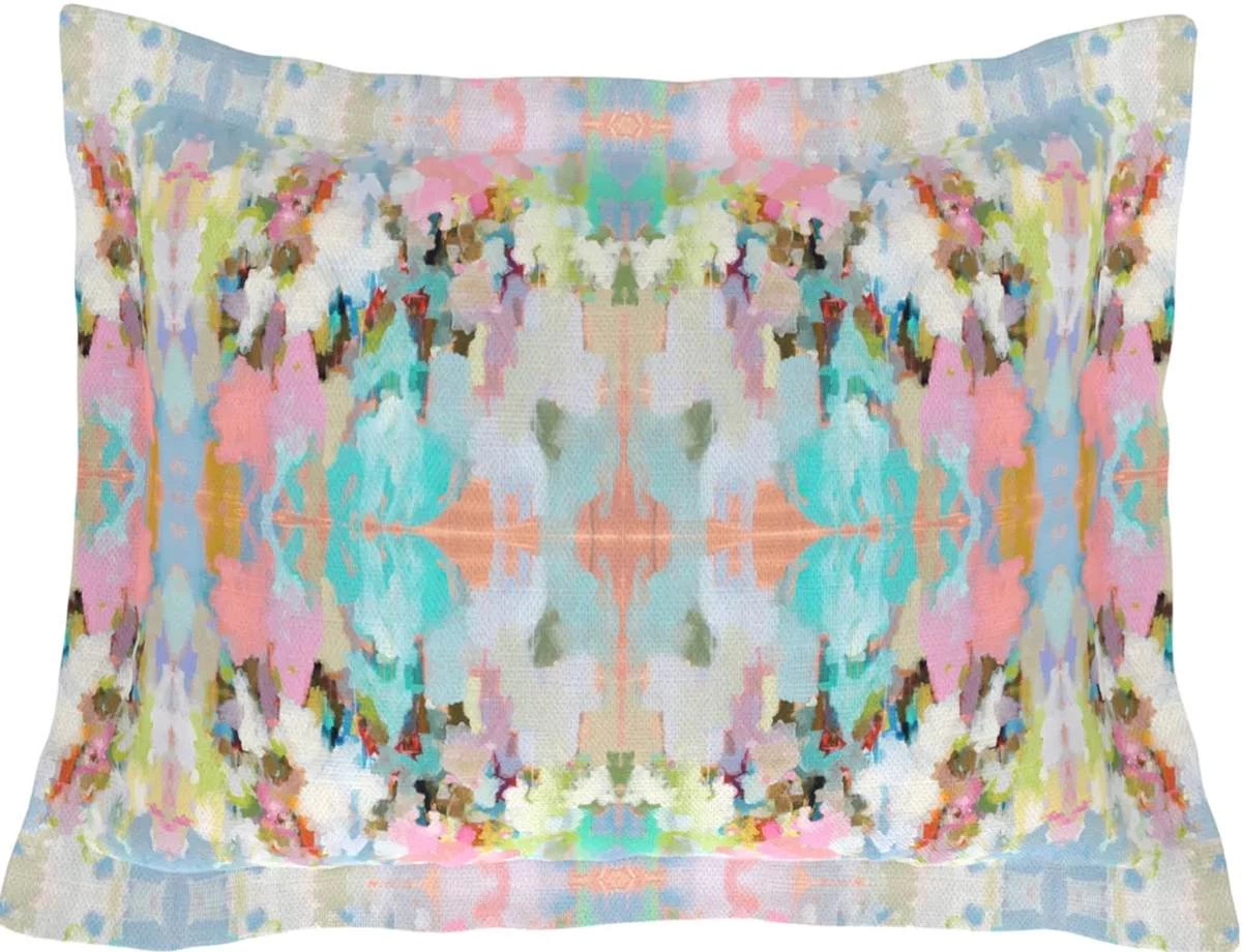 Laura Park Designs Brooks Avenue Multi-Colored Microlux King Sham