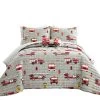 Make A Wish Fire Truck Quilt 4Pc Set -Bedding Store 589647e0546d4198a93e4a8f4e45f2d9