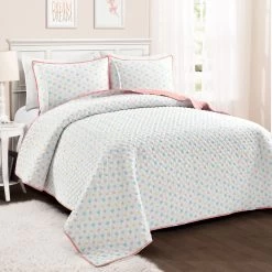 Make A Wish Dandelion Fairy Ombre Quilt 2Pc Set -Bedding Store 5bfc40faf6f041d58d7f35e4d5c6230b