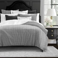 6ix Tailors Fine Linens Keeley Charcoal Coverlet Set -Bedding Store 5efacc651f0f4bda925ee78a7c492f54