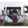 Chic Home Large Scale Abstract Floral Pattern Print Bed Anaeis Comforter SetBag Sheet Set Decorative Pillows Shams Included, Queen 9 Piece -Bedding Store 5fb561421c7d4e778c932fcbe049bb7b