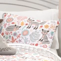 Pixie Fox Quilt 3Pc Set -Bedding Store 60c6086e2662450788caf022778393b1