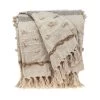 HomeRoots Classic Boho Fringed And Textured Woven Handloom Throw -Bedding Store 629abe82527c4f25a4da0bd910c1bbb6