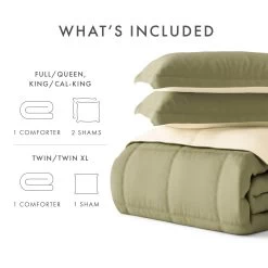 Reversible Comforter Set Super Soft Down-Alternative Bedding 11 Reversible Comforter Set Super Soft Down-Alternative Bedding -Bedding Store 633b08df765942be8902da51c3ec987f