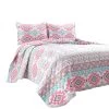 Navajo Stripe Malibu Reversible Oversized Quilt 2Pc Set -Bedding Store 70c8cdba6ef7458f92b297b2bf8edfce