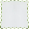 Laura Park Designs Green/White Scalloped Euro Sham -Bedding Store 72b4ca8b ae31 4516 ad94 f14e1a2e1ae1