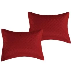 Legacy Decor 3 PCS Squared Stitched Pinsonic Reversible Lightweight All Season Bedspread Quilt Coverlet Oversized, Queen Size, Navy Color -Bedding Store 7a7c897dd96041e0bade6357b1489dc1