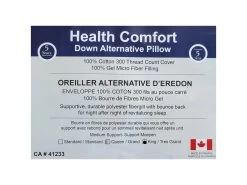 Cotton House - 100% Micro Gel Fiber Pillow, Cotton Shell, King Size -Bedding Store 8499223efce7426ca04a30319bd52c22