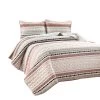 Southwest Stripe Reversible Oversized Quilt 3Pc Set -Bedding Store 8d82954f03ce4c7bb345a734258f1323