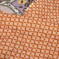 Bohemian Flower Reversible Oversized Cotton Quilt 3Pc Set -Bedding Store 92a785aa922a4bf68c4570129a729c98