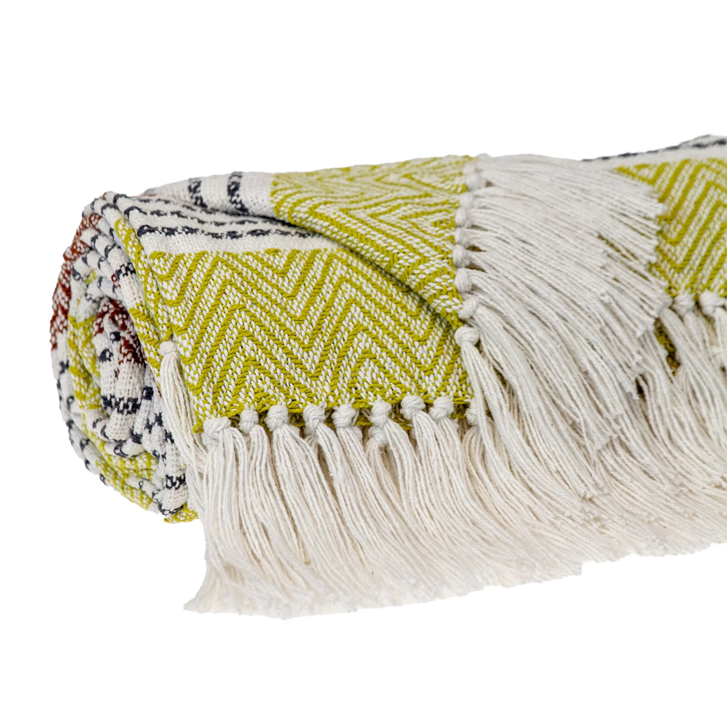 HomeRoots Parkland Collection Transitional Stripes Rust Rectangle 50" X 60" Throw 3 HomeRoots Parkland Collection Transitional Stripes Rust Rectangle 50" X 60" Throw