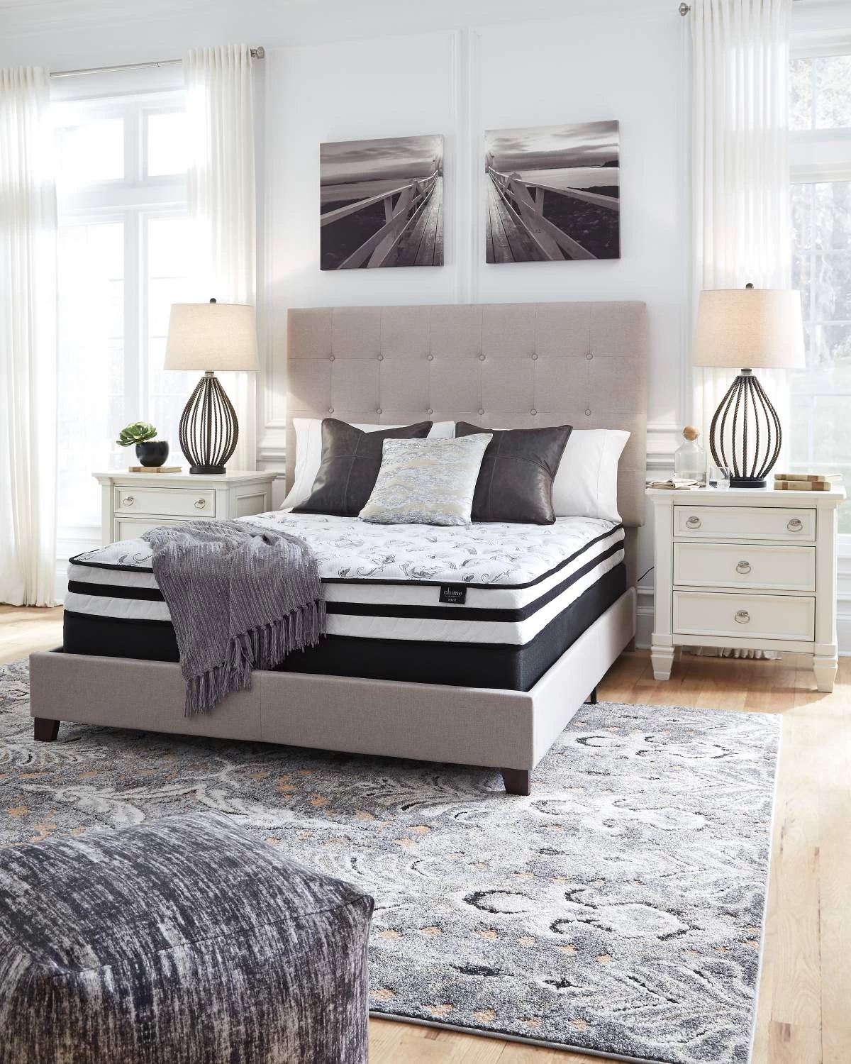Sierra Sleep® By Ashley® Chime 8" Hybrid Firm Tight Top Full Mattress In A Box 11 Sierra Sleep® By Ashley® Chime 8" Hybrid Firm Tight Top Full Mattress In A Box - Image 9