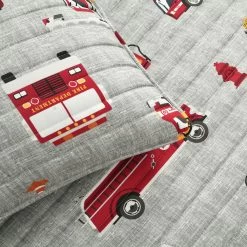 Make A Wish Fire Truck Quilt 4Pc Set -Bedding Store 9bc15f1c75454d468f50b28075e43d97