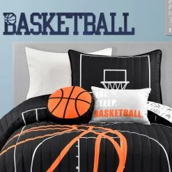 Basketball Game Reversible Oversized Quilt Set For Kids - Sports Decor -Bedding Store 9f69638641ae42959dee517d493cd3fb