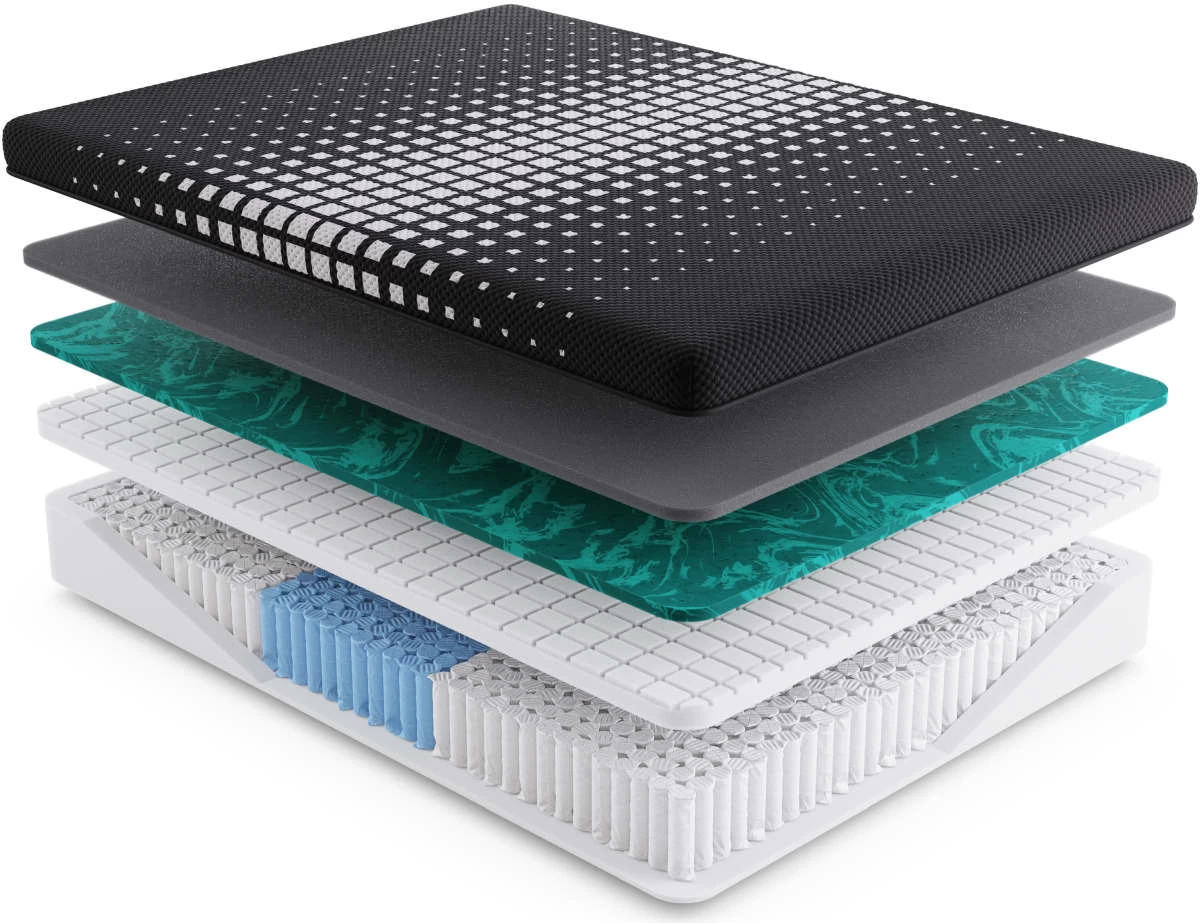 Miskelly Sleep Frost Hybrid Soft Tight Top Split King Mattress 8 Miskelly Sleep Frost Hybrid Soft Tight Top Split King Mattress - Image 6