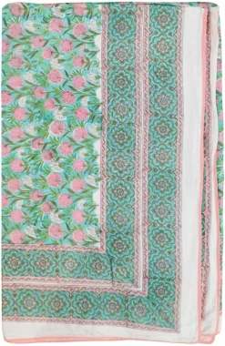 Laura Park Designs Dandelion Pink Full/Queen Reversible Coverlet