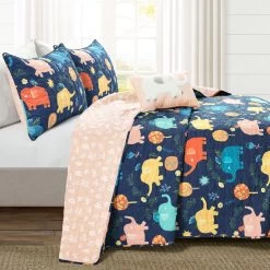 Hygge Elephant Quilt 3Pc Set -Bedding Store a43b38cf0554443f8b39b602e75f4b20
