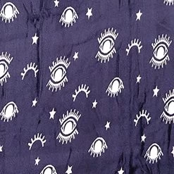 Plazatex Evil Eye Design Micro Plush All Season Blanket Queen Navy -Bedding Store a83bc267c87e4796b0a35ca8f30f958d