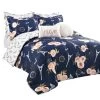 Vintage Paris Rose Butterfly Script Comforter 7-Pc Set -Bedding Store a86f39f5c68244b7bddb3a6a7d8ae6c2