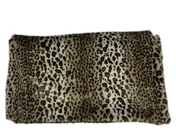 HomeRoots Ultra Soft Faux Fur Leopard Throw