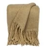 HomeRoots Luxury Brown Handloomed Throw Blanket 1 HomeRoots Luxury Brown Handloomed Throw Blanket -Bedding Store aebc915bbff6431e89cd45874852775f