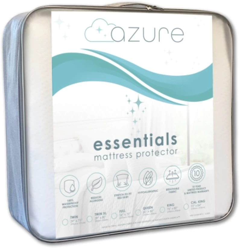 Azure Rest & Renew Basic Essentials Twin XL Mattress Protector 3 Azure Rest & Renew Basic Essentials Twin XL Mattress Protector
