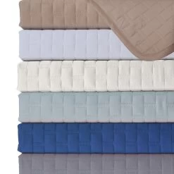 Bedvoyage Rayon Viscose Bamboo Quilted Coverlet - Queen -Bedding Store af305ffeb4c842e985379aa2d3bc0a9c