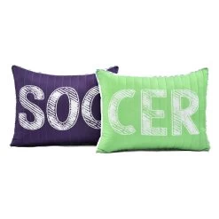 Girls Soccer Kick Quilt 5Pc Set -Bedding Store b8772a03f3674d478375cdd733fef55d